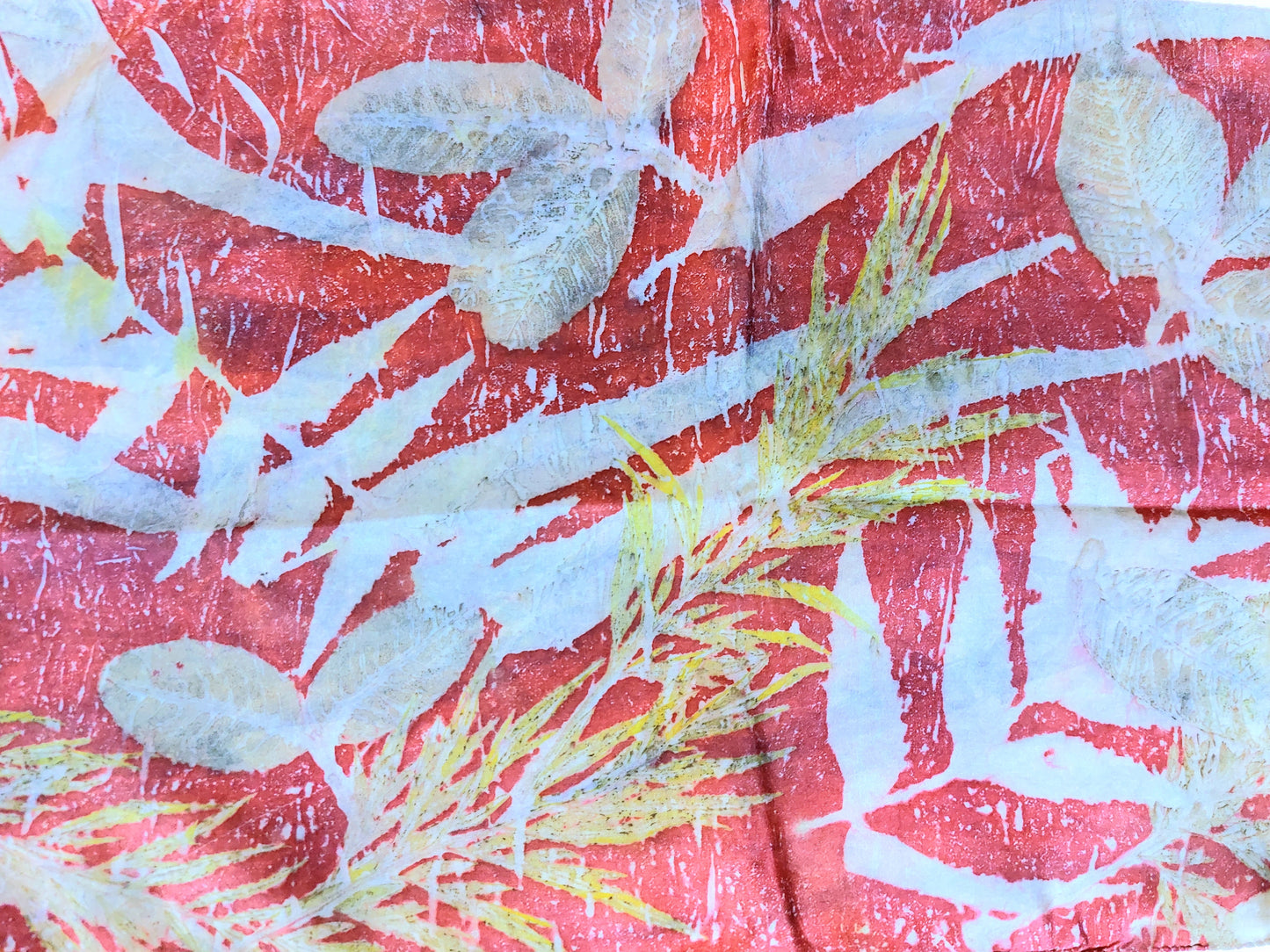 Eco-printed Silk Glamour