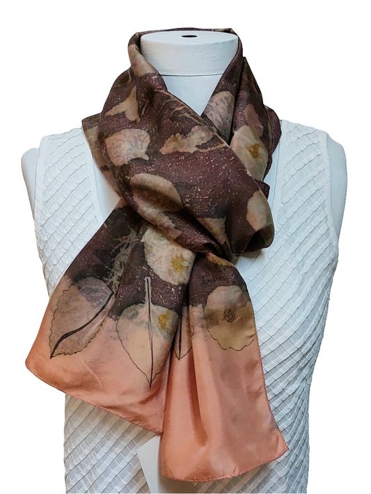 Eco-printed Silk Bliss