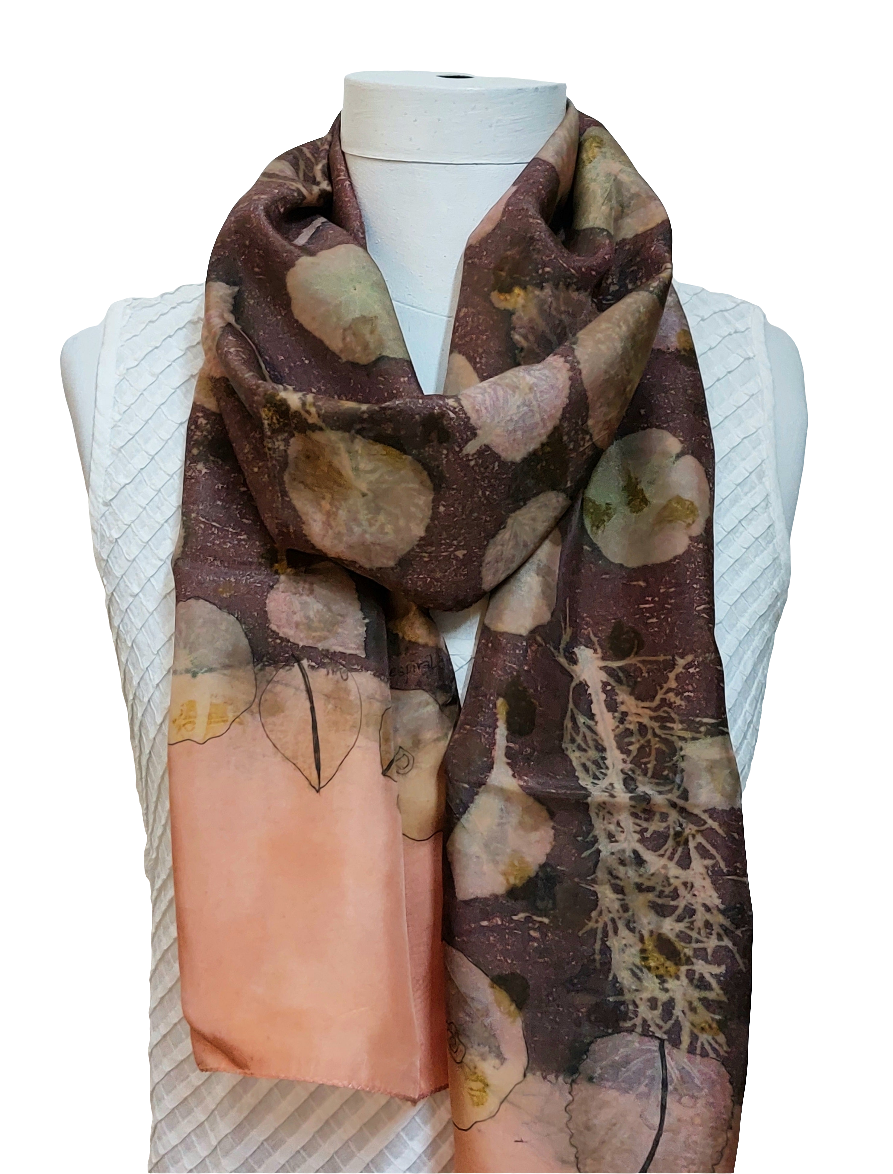 Eco-printed Silk Bliss