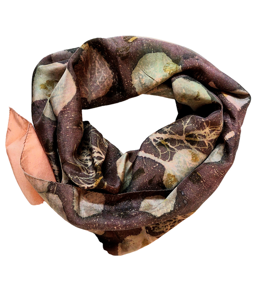 Eco-printed Silk Bliss