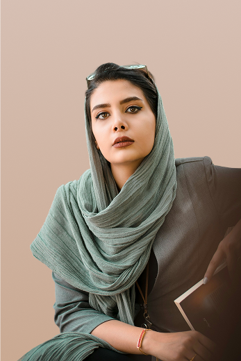 Vintage Sage Stole | 90x90 cm