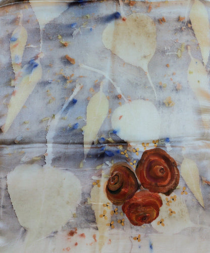 Eco-printed Silk Bouquet