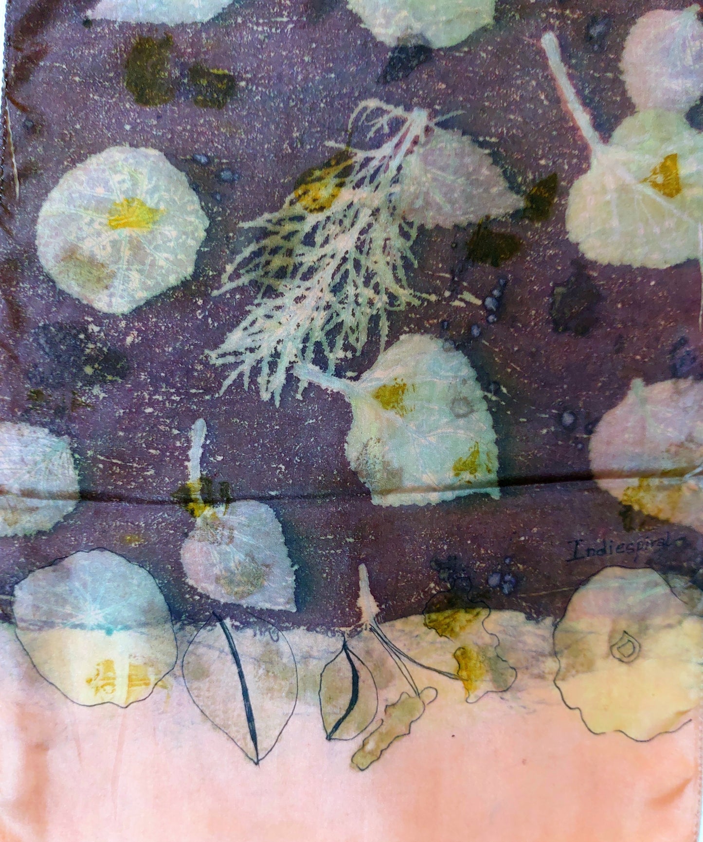 Eco-printed Silk Bliss