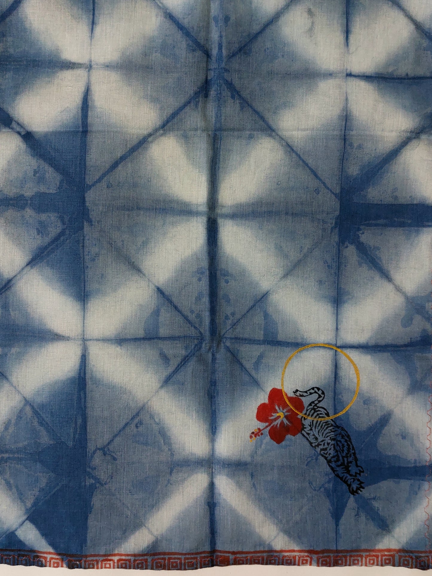 Linen Shibori Awaken