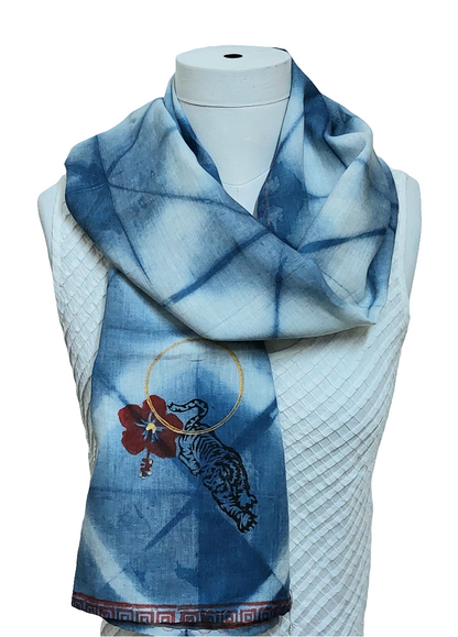 Linen Shibori Awaken