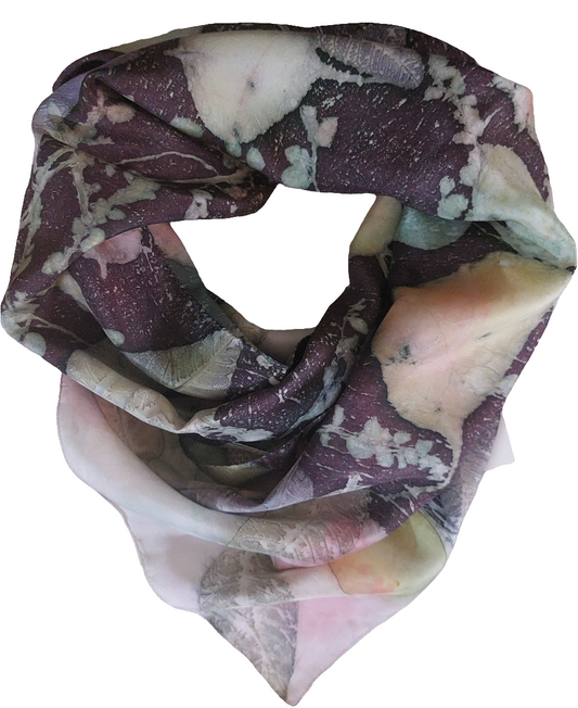 Eco-printed Silk Icon