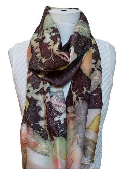 Eco-printed Silk Icon