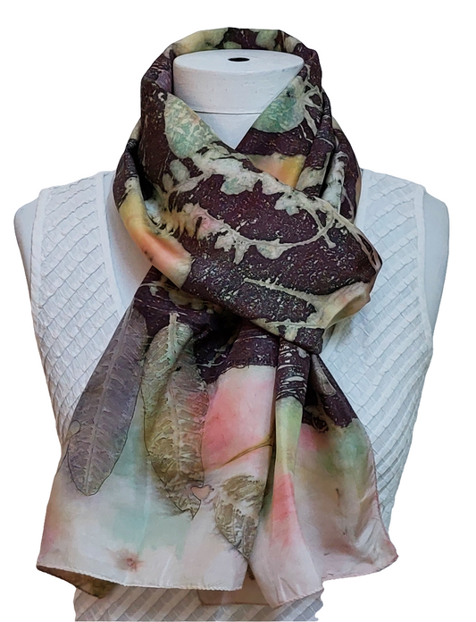 Eco-printed Silk Icon